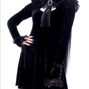 Fall From Grace Velvet Dress